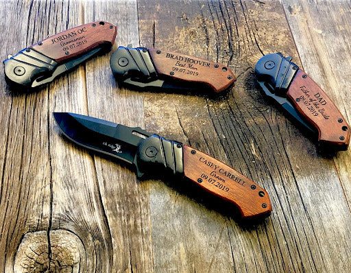 Groomsmen Pocket Knife: Practicality Meets Personalization