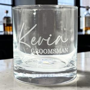 Personalized Groomsmen Gift Box Set – Engraved Wood Box, Flask, Wallet & Complete Accessory Set – Best Man Gift