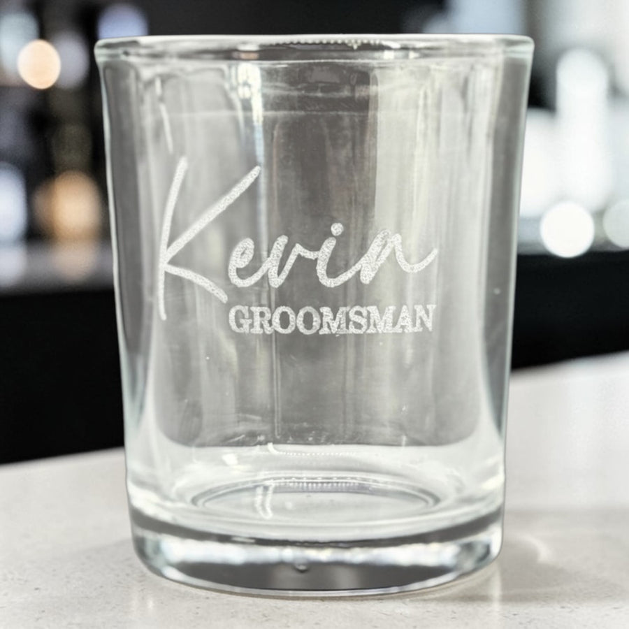 Personalized Groomsmen Gift Box Set – Engraved Wood Box, Flask, Wallet & Complete Accessory Set – Best Man Gift