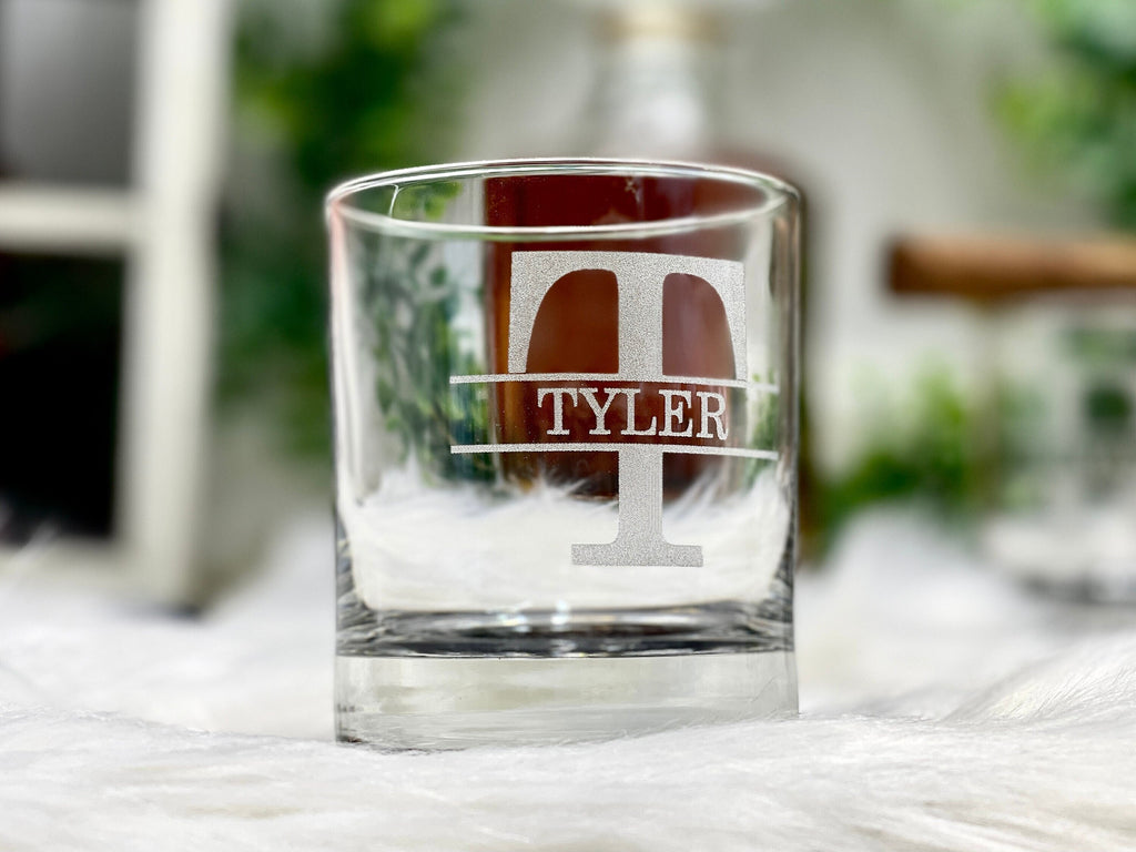 Personalized Whiskey Glasses for Groomsmen Proposal Gift Ideas, Coaster Bottle Opener