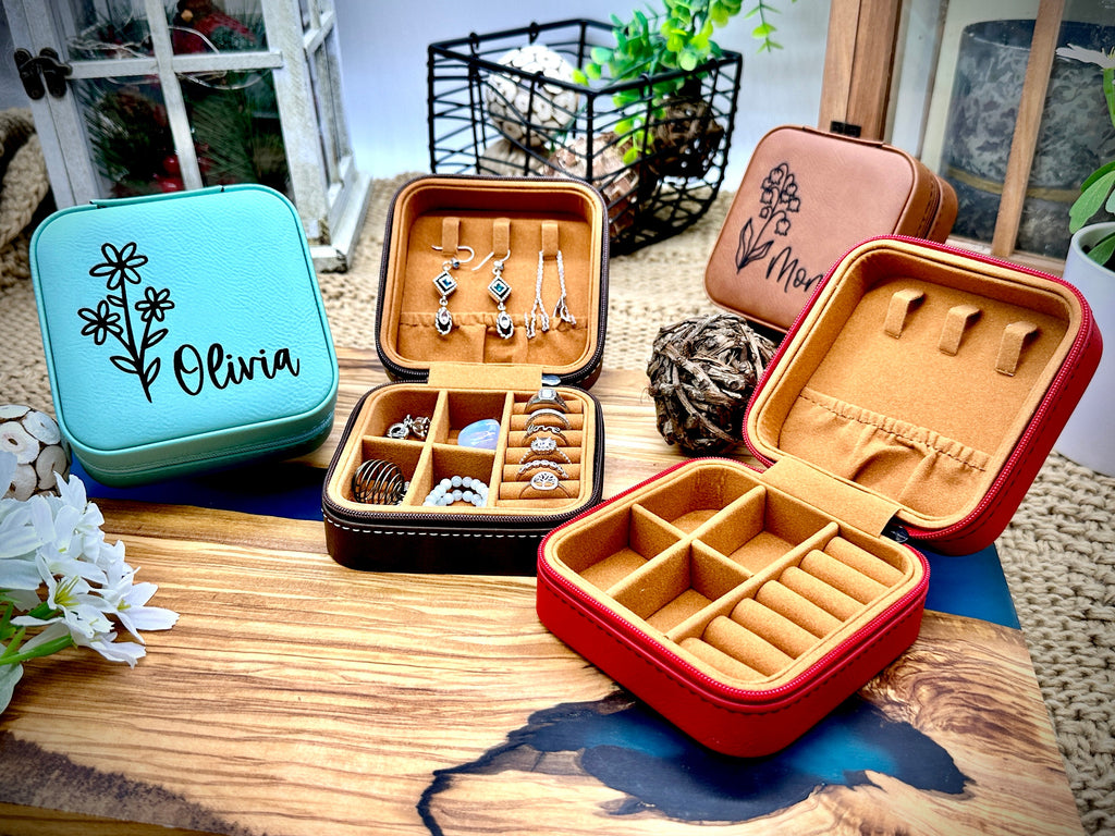 Travel Jewelry Birth Flower