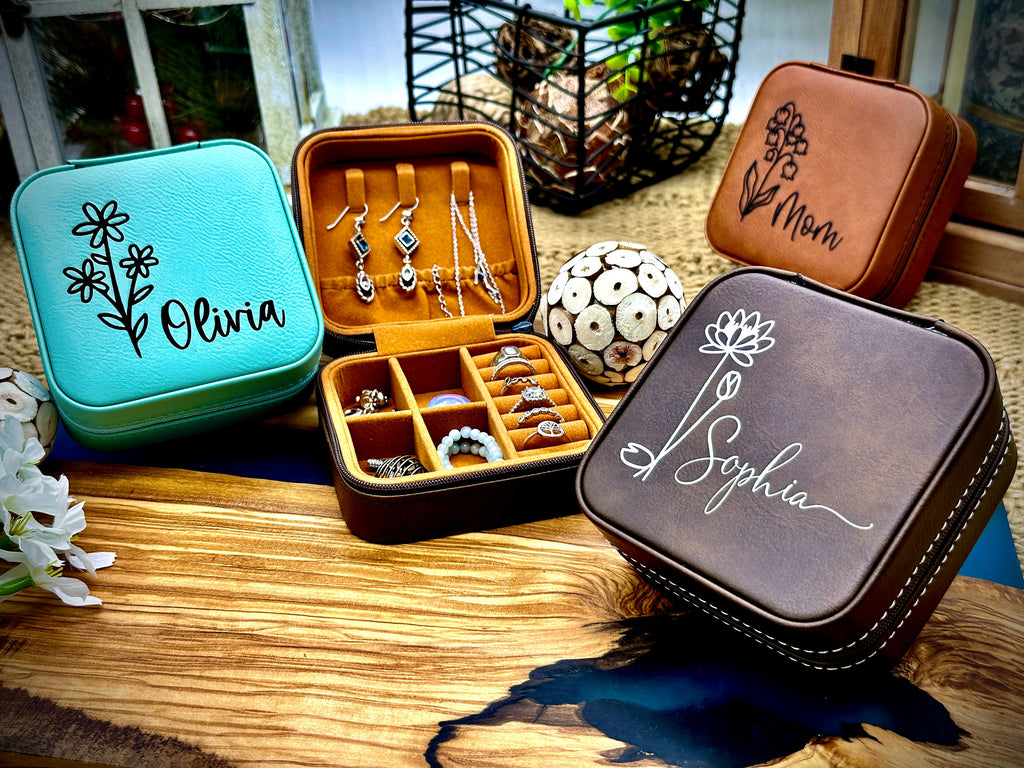 Travel Jewelry Birth Flower