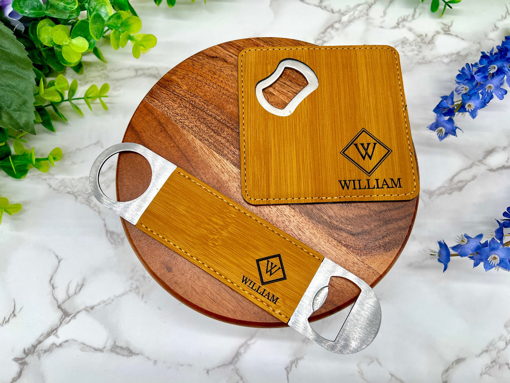 Groomsman Gift Box, Personalized Coaster, Engraved Bottle Opener, Groomsmen Proposal Gift Box, Groomsmen Gift, Gift for Best Man