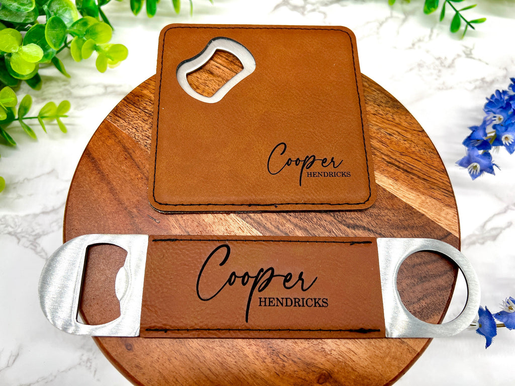 Groomsman Gift Box, Personalized Coaster, Engraved Bottle Opener, Groomsmen Proposal Gift Box, Groomsmen Gift, Gift for Best Man