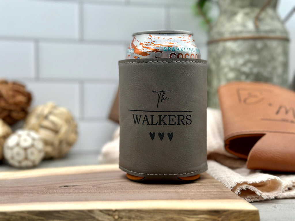 Wedding Can Cooler Gift, Engraved Can Cooler for Wedding, Beer Can Holder, Engraved Can Cooler, Wedding Favors, Wedding Can Coolers