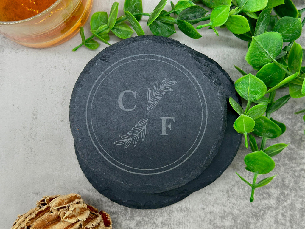 Wedding Coasters, Wedding Favors, Family Coasters, gifts for her, Party favors, Round Coasters