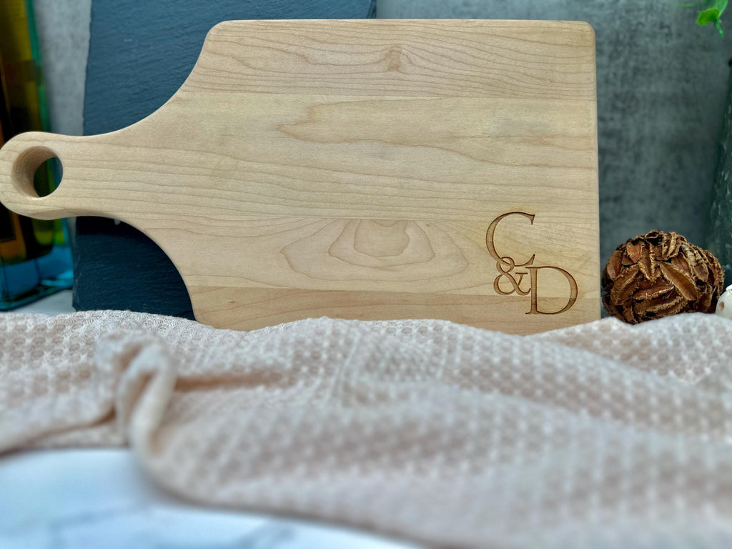 Personalized Cutting Board, Engraved Cutting Board, Custom Decoration Cutting Board, Wedding Gift, Housewarming Gift, Anniversary Gift
