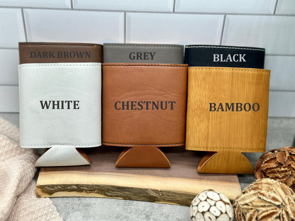 Groomsmen Gifts Can Cooler Holder, Personalized Gift for Groomsmen, Best Man Gift, Engraved Can Cooler Gift for Wedding Favors Party Gifts