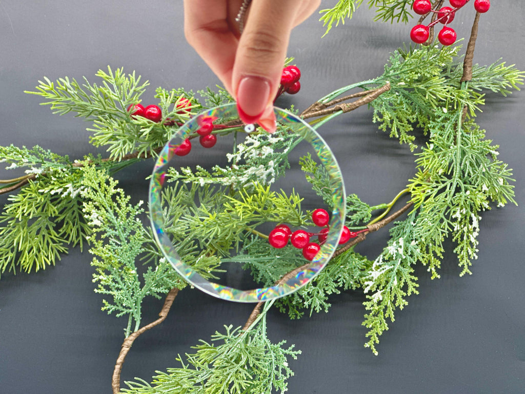 Personalized First Christmas Ornament for Married Couple, Custom Glass Ornament with Gift Box, Newlywed Holiday Keepsake for 2025