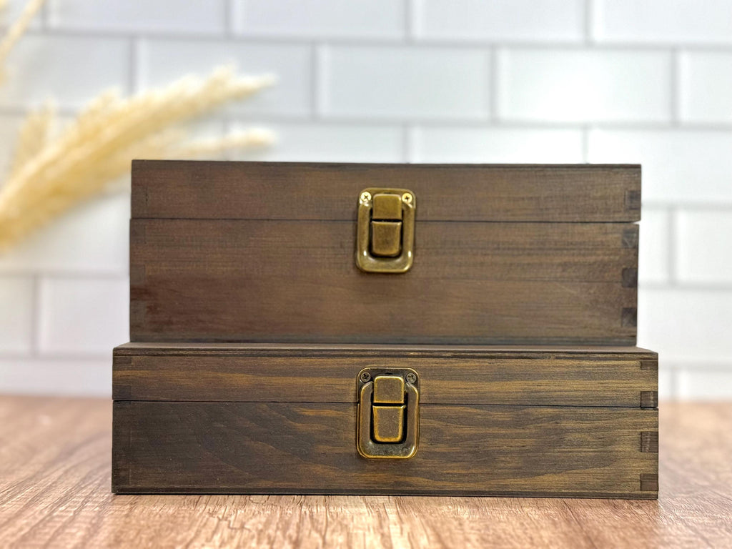 Personalized Graduation Keepsake Box – Custom Engraved Wooden Memory Box for 2025 Grad Gift – Engraved Wood Box – Gift for Class of 2025