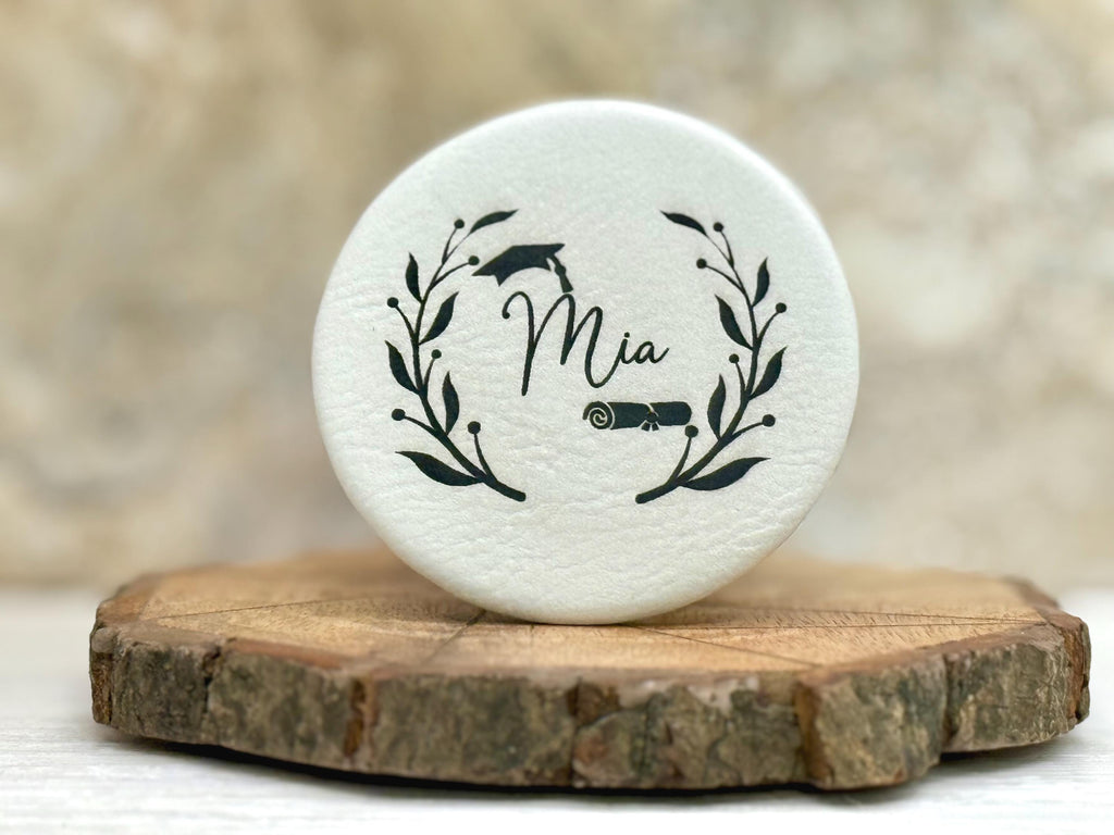 Personalized Graduation Gift Set | Tumbler, Compact Mirror & Optional Gift Box | Graduation Gift Set for Her | Perfect Graduation Gift Set