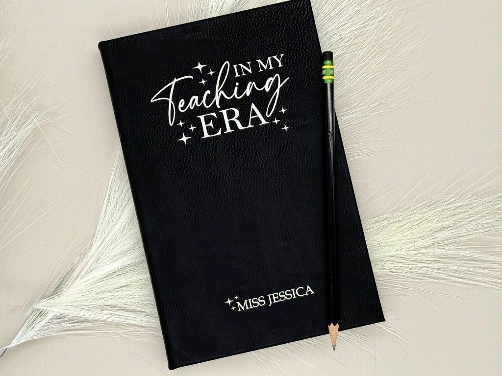 Personalized Teacher Notebook – Custom Name Journal – Gift for Teacher – Teacher Appreciation Gift Idea – Personalized Gift