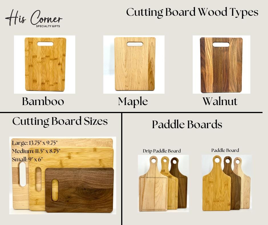 Personalized Thanksgiving Cutting Board - Holiday Cutting Board - Personalized Holiday Gifts - Seasonal Decor Gift - Engraved Gifts