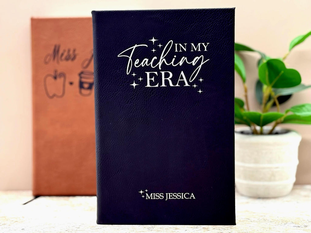 Personalized Teacher Notebook – Custom Name Journal – Gift for Teacher – Teacher Appreciation Gift Idea – Personalized Gift