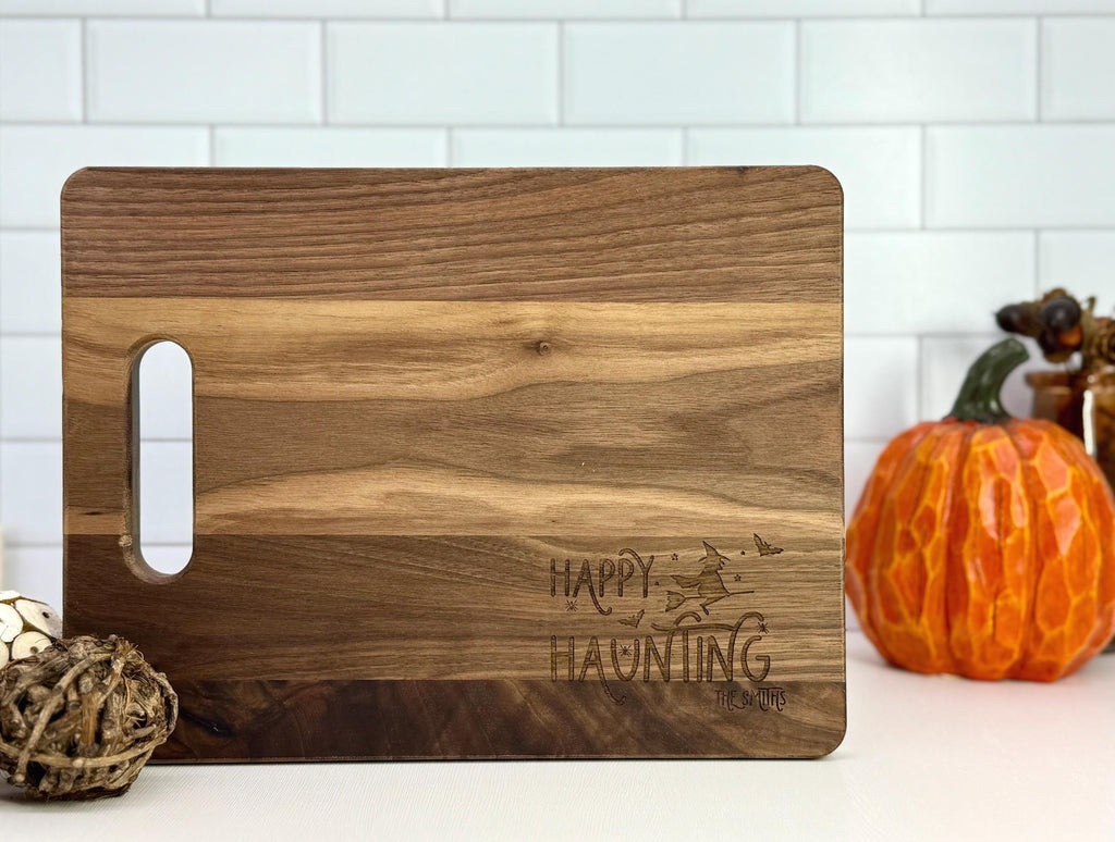 Personalized Halloween Cutting Board - Engraved Cutting Board - Halloween Decoration - Party Decor for Halloween - Personalized Gifts