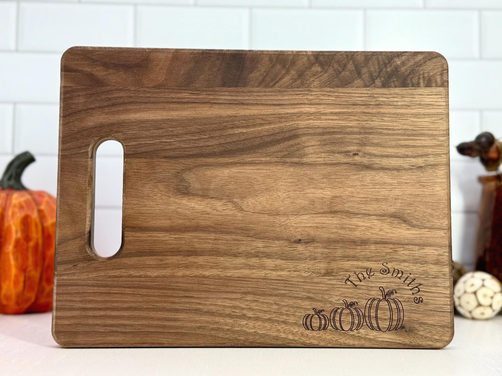 Personalized Halloween Cutting Board - Engraved Cutting Board - Halloween Decoration - Party Decor for Halloween - Personalized Gifts