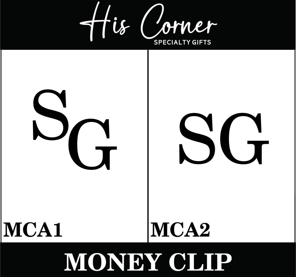 Personalized Money Clip for Him, Engraved Stocking Stuffer for Men, Custom Christmas Gift, Compact Wallet Alternative for Holiday Giving