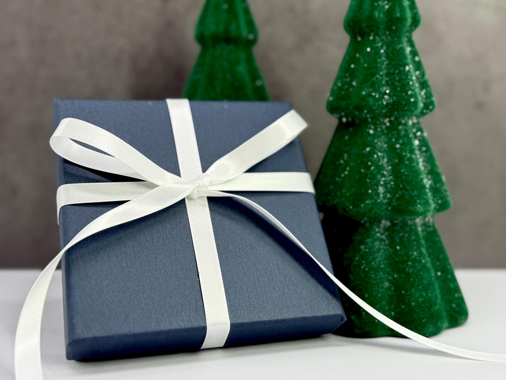 Personalized Glass Christmas Ornament with Name, Engraved Holiday Keepsake for Family, Couple, or Individual, Optional Gift Box