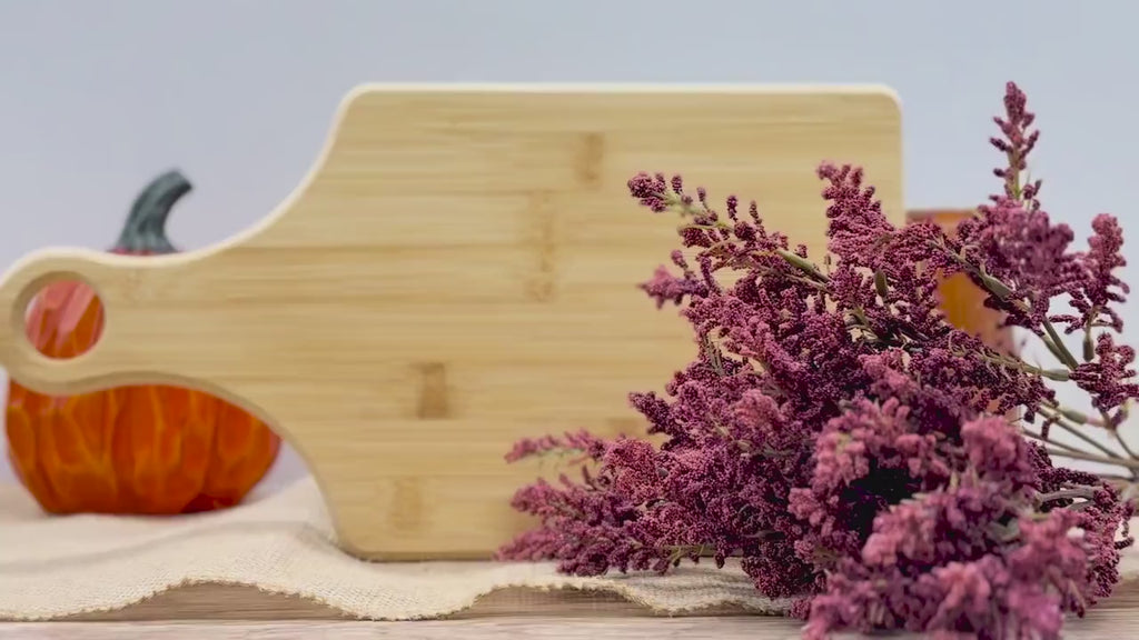 Personalized Thanksgiving Cutting Board - Holiday Cutting Board - Personalized Holiday Gifts - Seasonal Decor Gift - Engraved Gifts