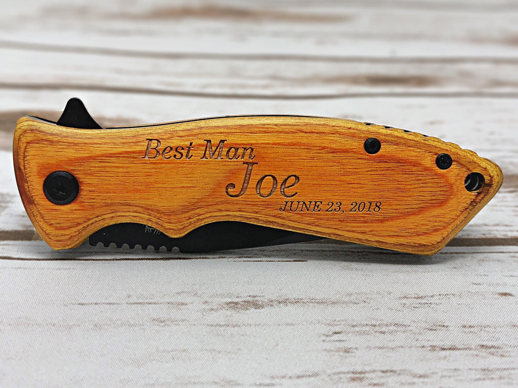 Personalized Knife, Knife for Him, Gift for Him, Personalized Knives for Groomsmen, Gift for Boyfriend, EDC Blade, Everyday Knife, Dad Gift