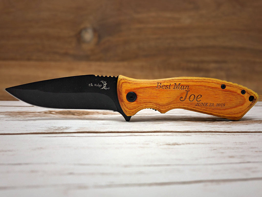 Personalized Knife, Knife for Him, Gift for Him, Personalized Knives for Groomsmen, Gift for Boyfriend, EDC Blade, Everyday Knife, Dad Gift