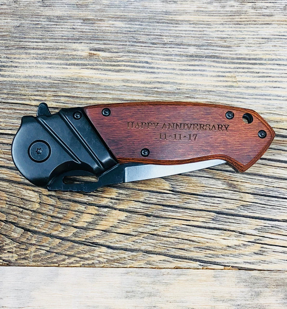 Knife Wedding Gift, Anniversary Gift, Unique Wedding gift, Custom Knife for Wedding, Engraved Knife, Groomsman Gift, Gift For Dad, Gift Idea