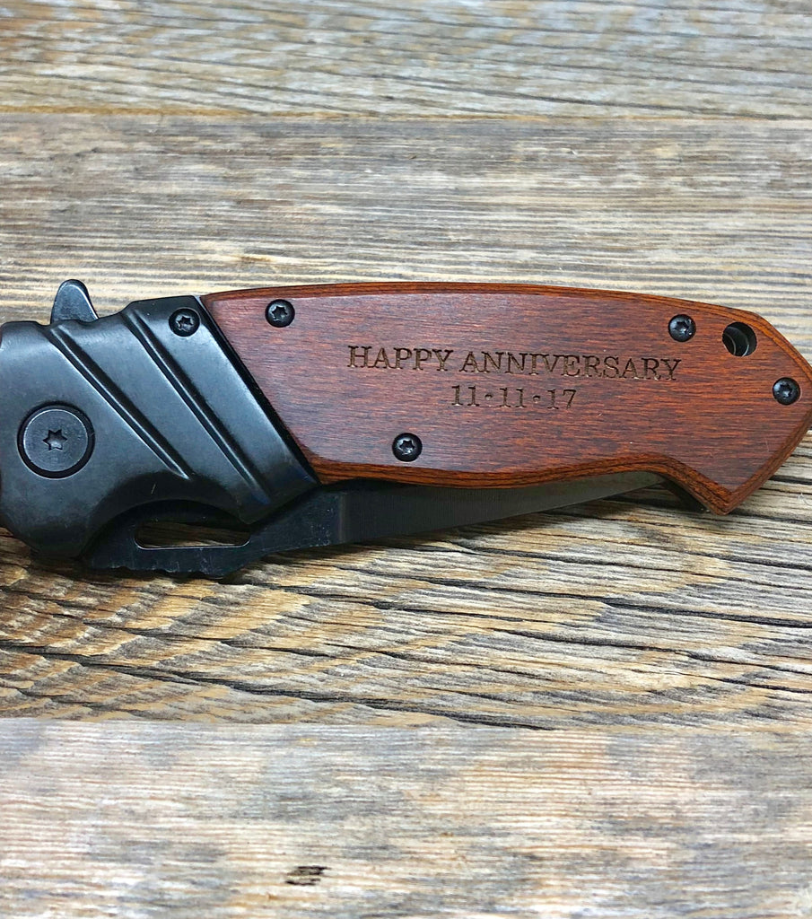 Knife Wedding Gift, Anniversary Gift, Unique Wedding gift, Custom Knife for Wedding, Engraved Knife, Groomsman Gift, Gift For Dad, Gift Idea