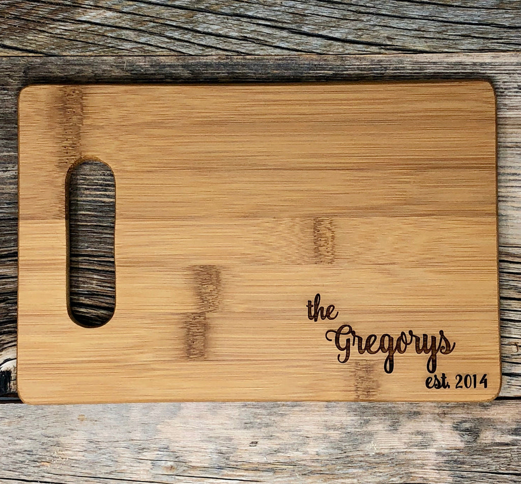 Couple Cutting Board, Personalized Cutting Board, Monogram wood Cutting Board, wedding gift, Christmas gift for mom, Anniversary Gifts