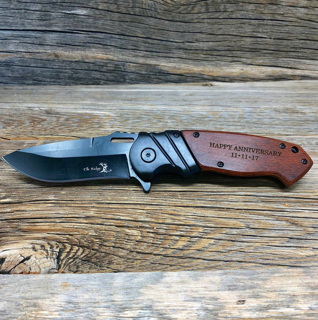 Knife Wedding Gift, Anniversary Gift, Unique Wedding gift, Custom Knife for Wedding, Engraved Knife, Groomsman Gift, Gift For Dad, Gift Idea