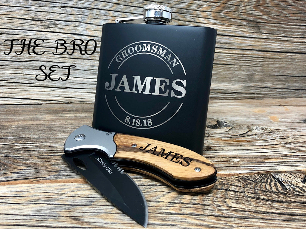 Groomsmen Gift, Groomsmen Proposal, Groomsmen Gift Box, Groomsmen Gifts, Pocket Knife, Best Man Gift, Groomsman Gift, Groomsmen Flask Gift