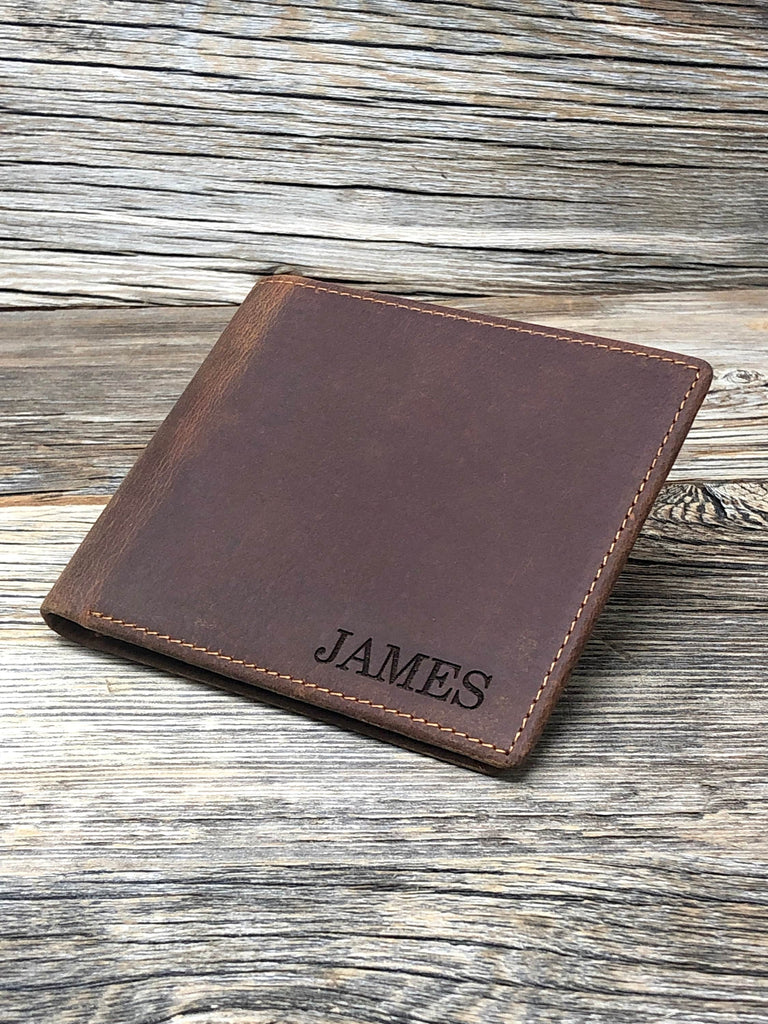 Personalized Genuine Leather Wallet, Engraved Vegan Leather Flask, Wooden Box, Mens Gift Set, Groomsmen Gift, Groomsmen Personalized Knife
