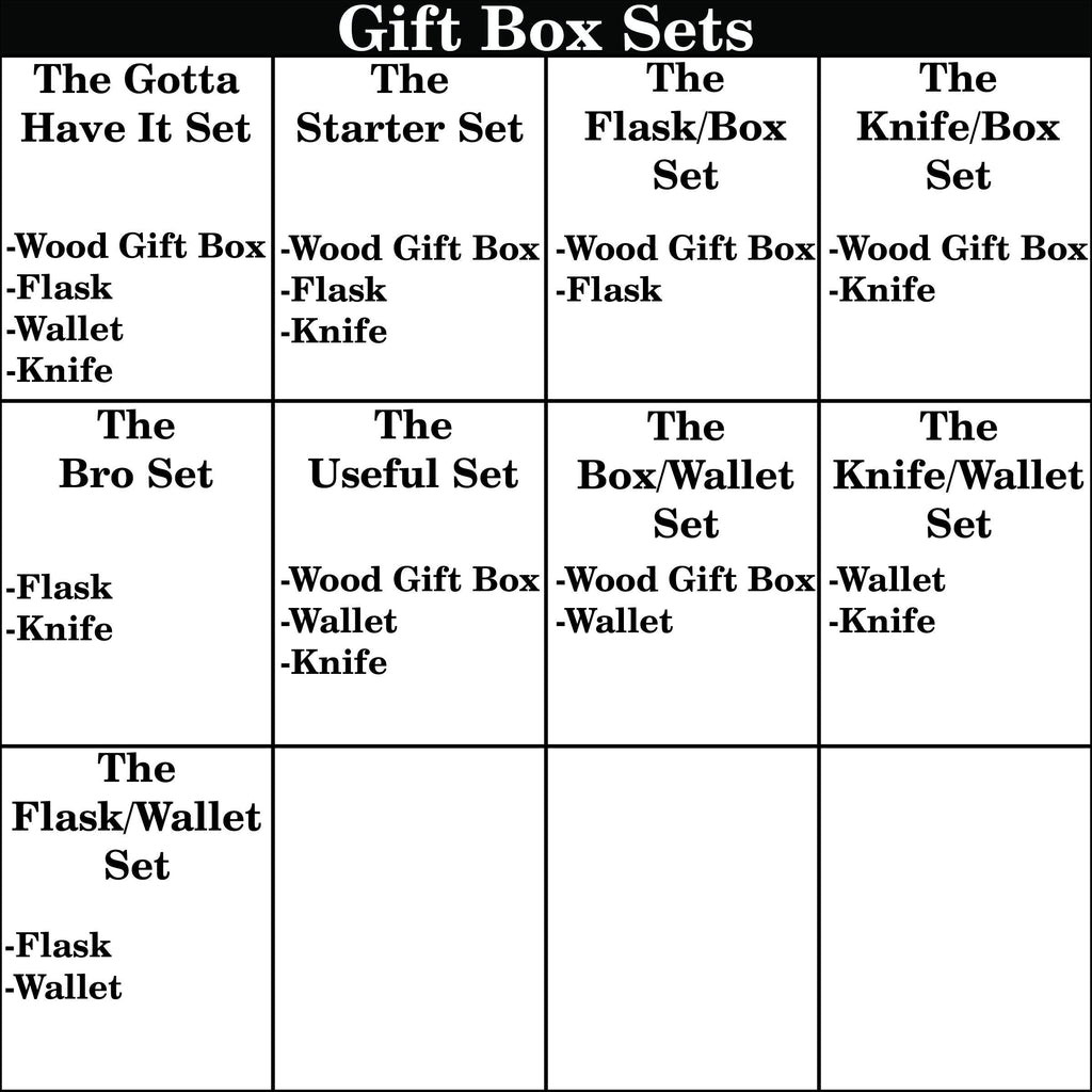 Groomsmen Flask Gift Set, Groomsmen Gift, Pocket Knife, Mens Wallet, Groomsmen Gift Box, Best Man Proposal, Groomsman Proposal, Husband Gift