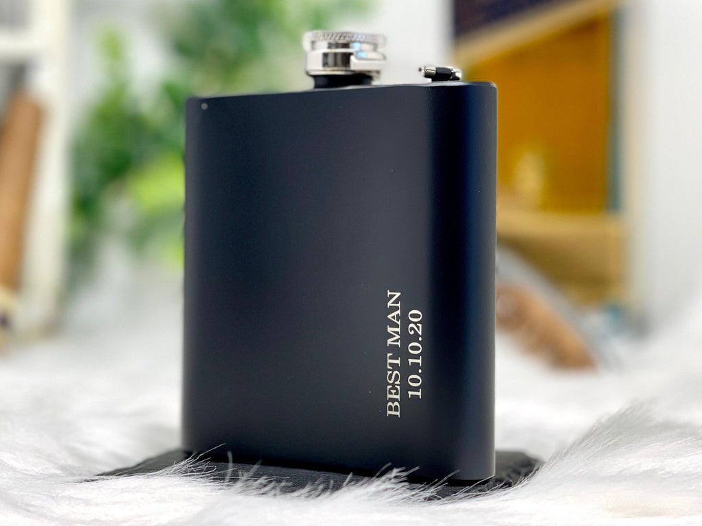 Personalized Gift Flask for Thank You Groomsmen Gifts