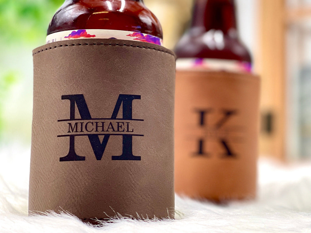 Can Cooler Gifts for Groomsmen - Engraved Bottle Holders, Wedding Party Gift, Best Man Proposal Gift, Personalized Mens Gift, Engraved Beer