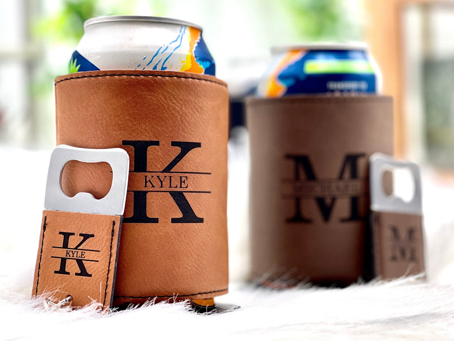 Can Cooler with Bottle Opener Can Cooler with Bottle Opener