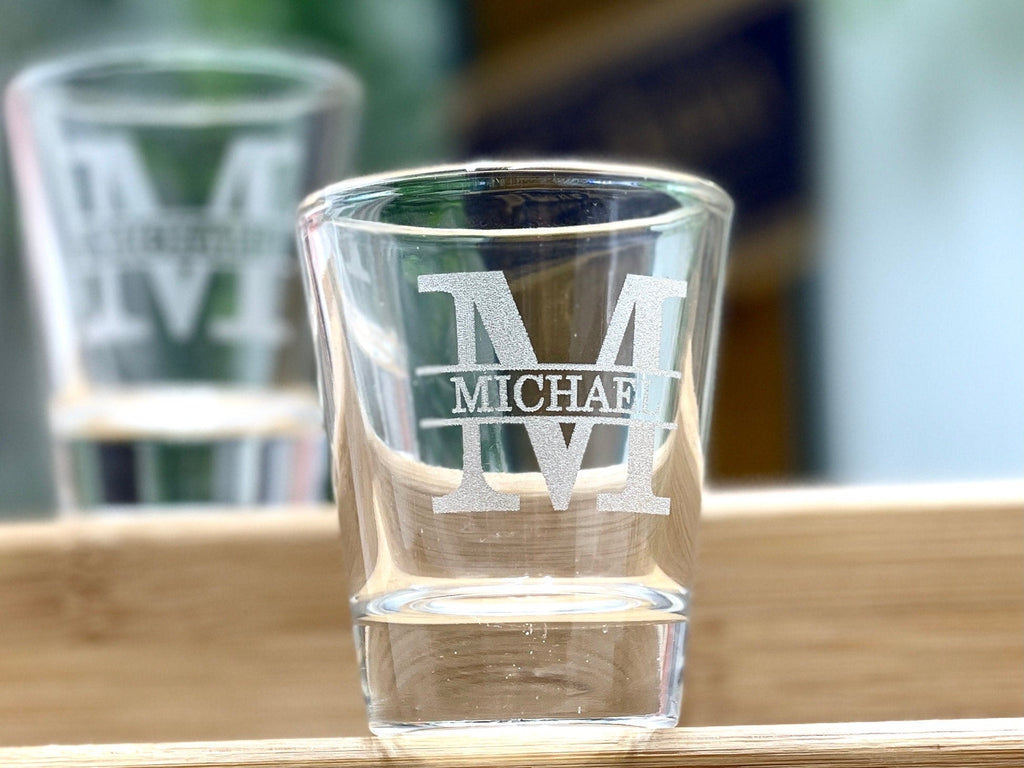 PERSONALIZED Shot Glasses for Parties and Drinking Games - Custom Shot Glass Personalized for Gifts, Wedding Favor Gifts for Wedding Party