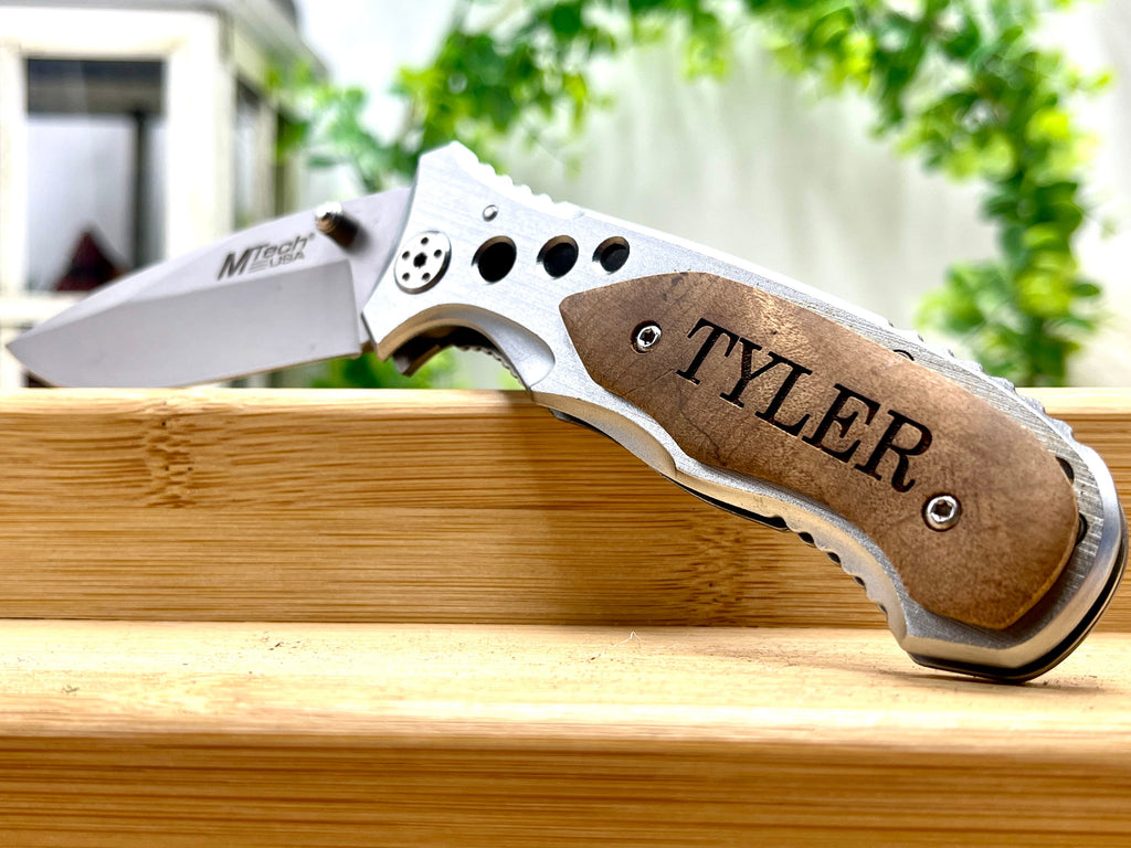 Engraved Pocket Knife for Groomsmen Proposal Gift Wedding Party Thank you Groomsmen Gift