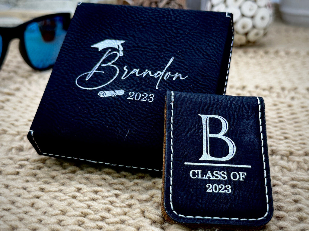 Graduation Gifts for Him, Personalized Graduation with Money Clip and Engraved Tumbler, Graduation Keepsake Gifts, Class of 2023 Grad Gift