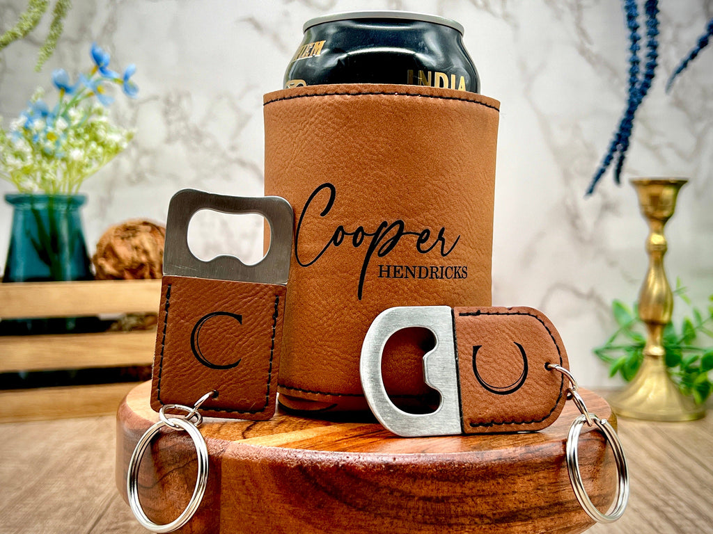 Personalized Gifts for Men, Engraved Gift for Dad, Christmas Gift for Him, Boyfriend Gift, Husband Gift, Birthday Gifts, Beer Can Coolers