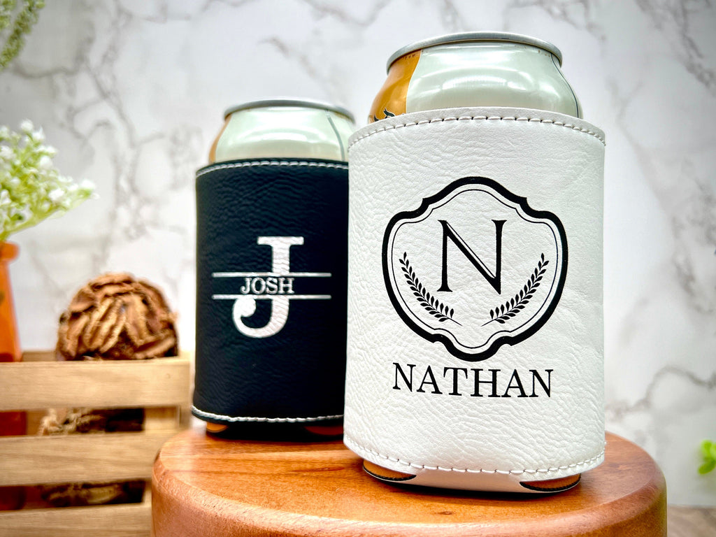 Personalized Gifts for Men, Engraved Gift for Dad, Christmas Gift for Him, Boyfriend Gift, Husband Gift, Birthday Gifts, Beer Can Coolers