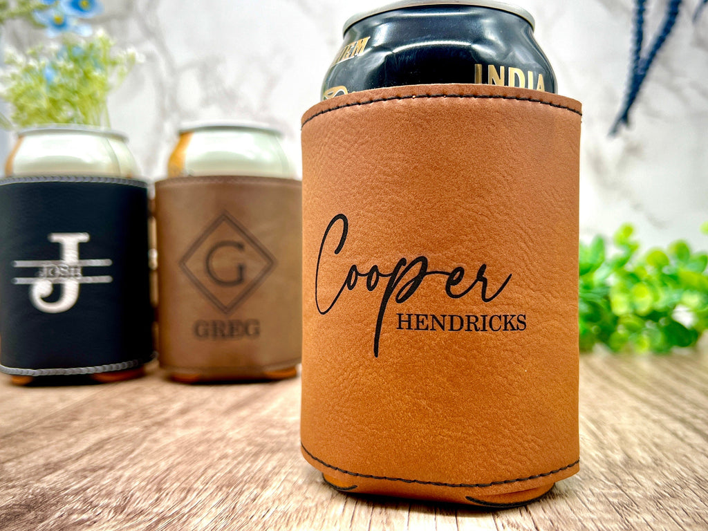 Personalized Gifts for Men, Engraved Gift for Dad, Christmas Gift for Him, Boyfriend Gift, Husband Gift, Birthday Gifts, Beer Can Coolers