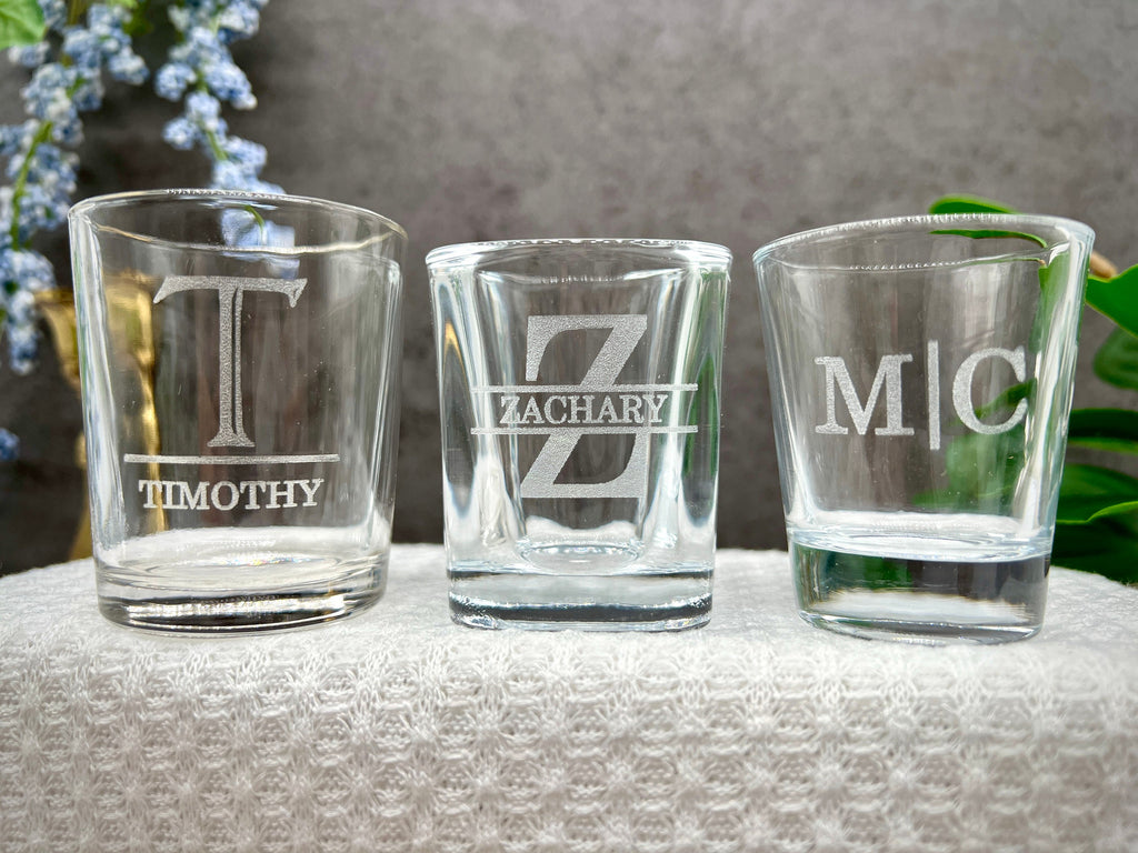 Personalized Shot Glass for Family Party, Christmas Gift for Company Party, Employee Gifts for Coworkers, Shot Glasses for Christmas Party