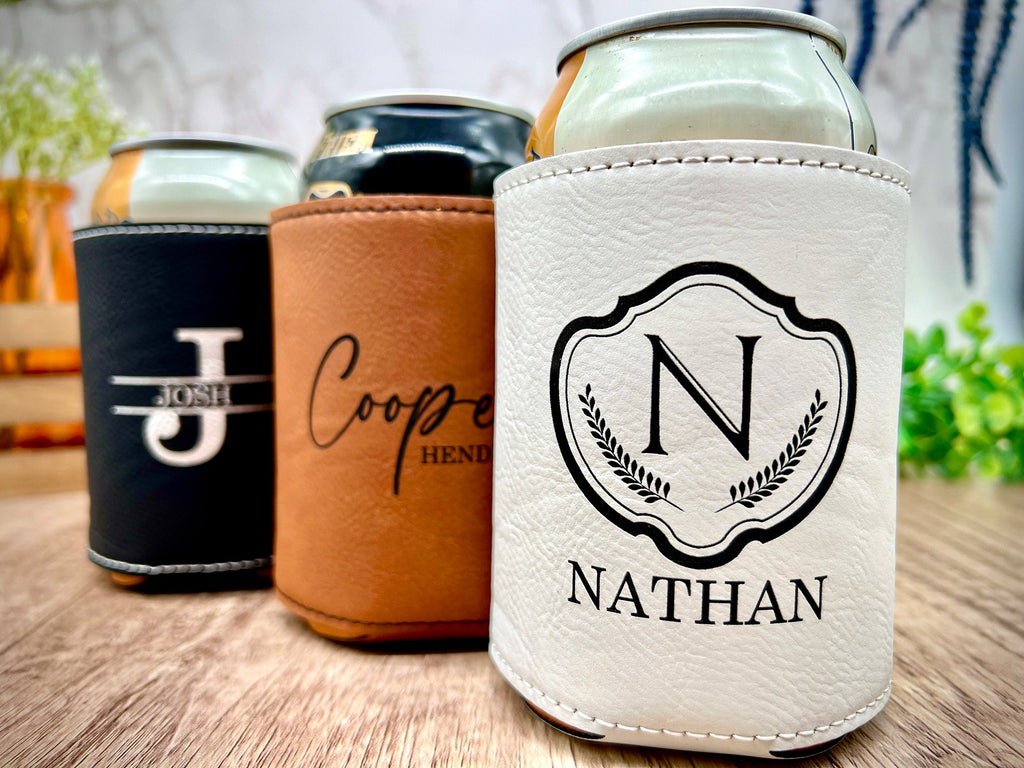 Personalized Gifts for Men, Engraved Gift for Dad, Christmas Gift for Him, Boyfriend Gift, Husband Gift, Birthday Gifts, Beer Can Coolers